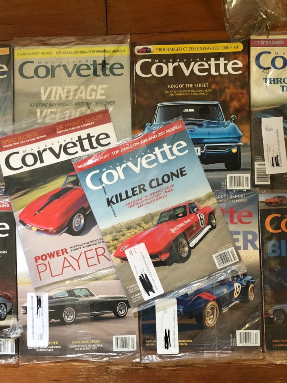 Corvette Magazine Sting Ray Bundle Lot 10 Back Issues - NEW